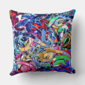 グラフィティ クッション (裏面)