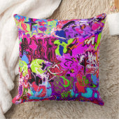 グラフィティ クッション (ブランケット)