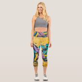 グラフィティ、グルダンダルフィヨルドゥール、アイスランド カプリレギンス (正面)