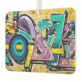 グラフィティ、グルダンダルフィヨルドゥール、アイスランド カーエアーフレッシュナー