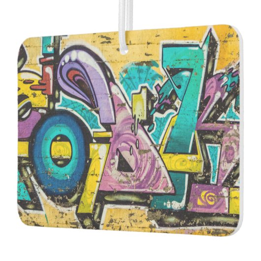 グラフィティ、グルダンダルフィヨルドゥール、アイスランド カーエアーフレッシュナー (左)