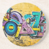 グラフィティ、グルダンダルフィヨルドゥール、アイスランド コースター (正面)