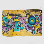 グラフィティ、グルダンダルフィヨルドゥール、アイスランド ゴルフタオル (横)