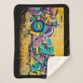 グラフィティ、グルダンダルフィヨルドゥール、アイスランド シェルパブランケット (正面)