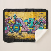 グラフィティ、グルダンダルフィヨルドゥール、アイスランド シェルパブランケット (正面(横))