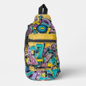 グラフィティ、グルダンダルフィヨルドゥール、アイスランド スリングバッグ (正面)