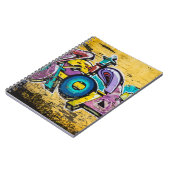 グラフィティ、グルダンダルフィヨルドゥール、アイスランド ノートブック (左側)