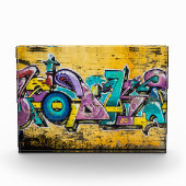 グラフィティ、グルダンダルフィヨルドゥール、アイスランド フォトブロック (正面)