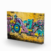 グラフィティ、グルダンダルフィヨルドゥール、アイスランド フォトブロック (右)