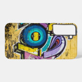 グラフィティ、グルダンダルフィヨルドゥール、アイスランド SAMSUNG GALAXYケース (裏面横)