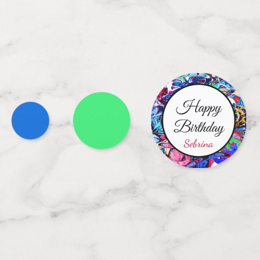 グラフィティ コンフェッティ (裏面)