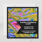 グラフィティ・ゴシックウェブバースデー・招待状 招待状 (裏面)