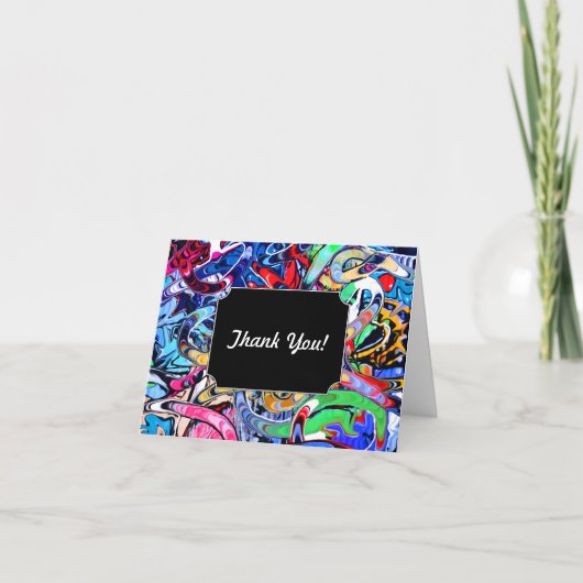グラフィティ サンキューカード (正面)