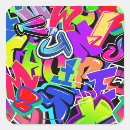 グラフィティ スクエアシール