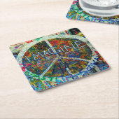 グラフィティ スクエアペーパーコースター (アングル)