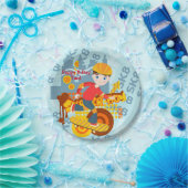 グラフィティ・スケートボード・キッド・バースデー・パーティー ペーパープレート (パーティー)