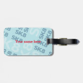 グラフィティ・スケートボード・キッド・バースデー・パーティー ラゲッジタグ (裏面横)