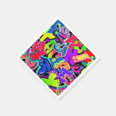 グラフィティ スタンダードカクテルナプキン (角)