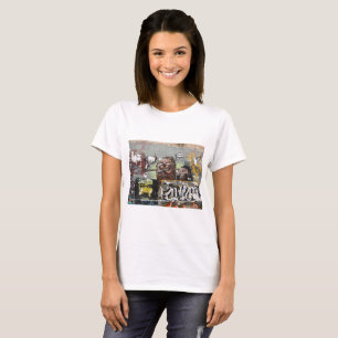 グラフィティ スペイン 女性用ベーシックTシャツ Tシャツ