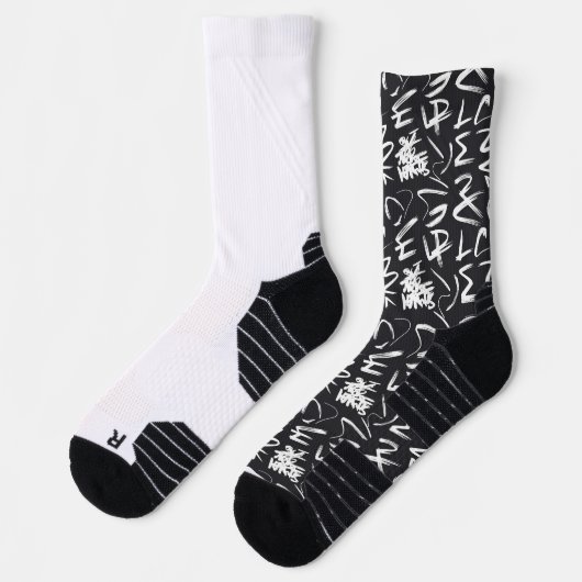 グラフィティ ソックス (左)