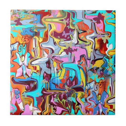 グラフィティ タイル (正面)