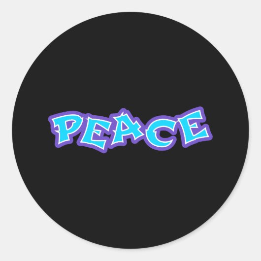 グラフィティ・ピース ラウンドシール (正面)