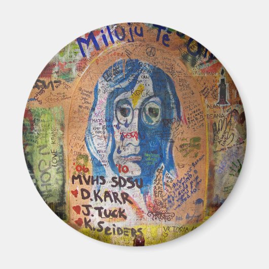 グラフィティ – プラハ マグネット (正面)