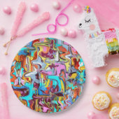 グラフィティ ペーパープレート (パーティー)