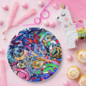 グラフィティ ペーパープレート (パーティー)