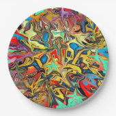 グラフィティ ペーパープレート (正面)