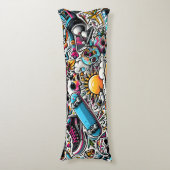 グラフィティ ボディピロー (正面縦)