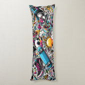 グラフィティ ボディピロー (裏面 (縦))