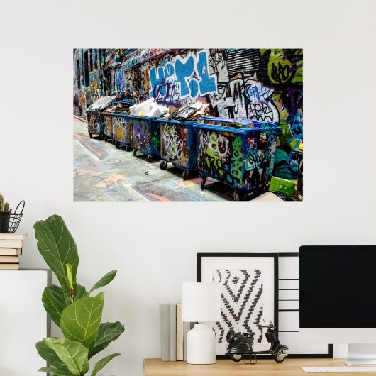 グラフィティ ポスター (ホームオフィス)