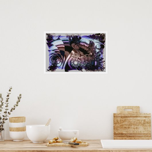 グラフィティ ポスター (キッチン)