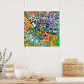 グラフィティ ポスター (キッチン)