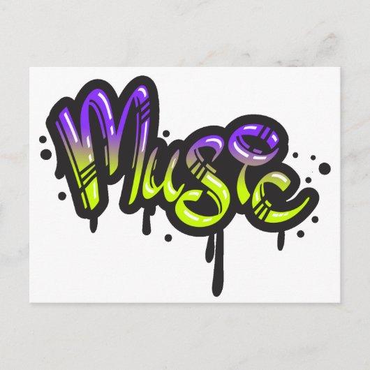 グラフィティ ポストカード (正面)