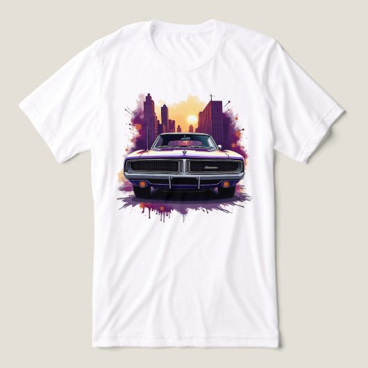 グラフィティ マッスルカー トライブレンドTシャツ (デザイン正面)