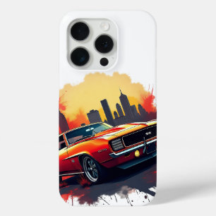 グラフィティ マッスルカー iPhone 15 PROケース
