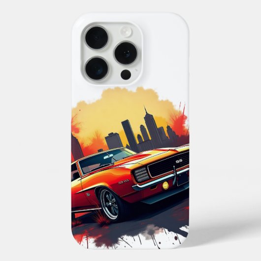 グラフィティ マッスルカー Case-Mate iPhoneケース (裏面)