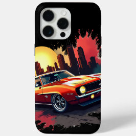 グラフィティ マッスルカー iPhone 15 PRO MAXケース