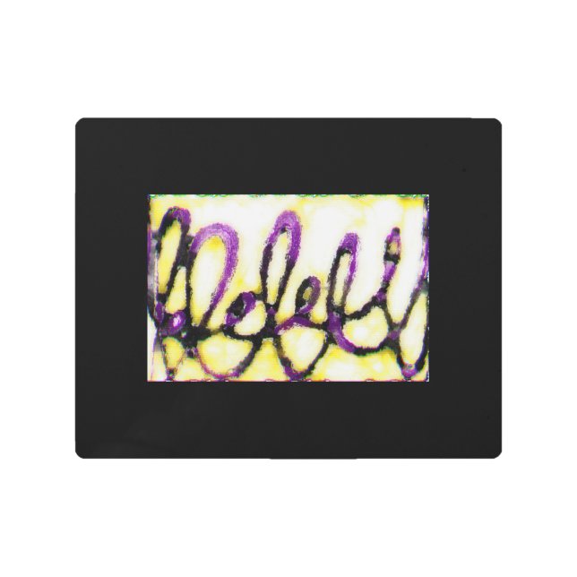 グラフィティ メタルプリント (正面)