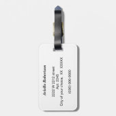 グラフィティ ラゲッジタグ (裏面縦)