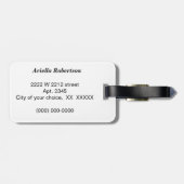 グラフィティ ラゲッジタグ (裏面横)