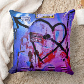 グラフィティ・ラブ クッション (ブランケット)