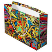 グラフィティ ラージペーパーバッグ (裏面アングル)