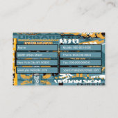 グラフィティ 名刺 (裏面)