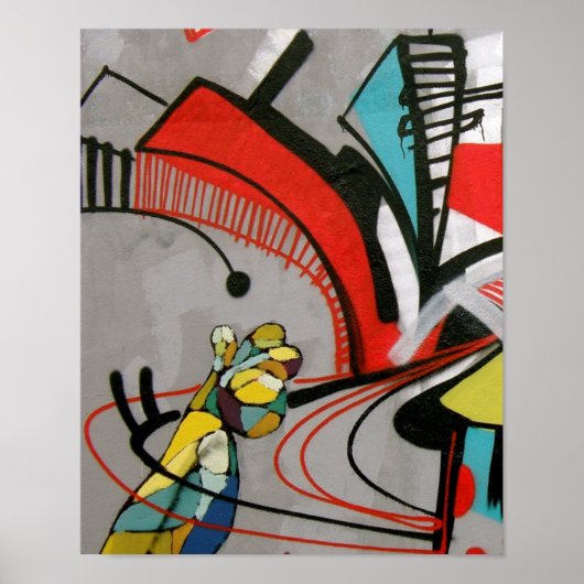 グラフィティ – 待て！ ポスター (正面)