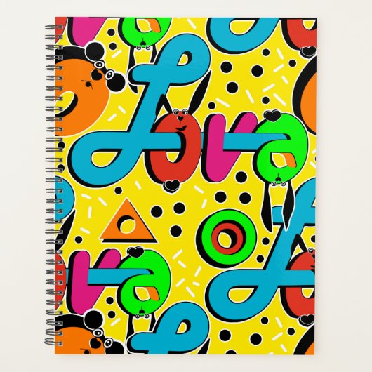 グラフィティ、愛 プランナー手帳 (正面)