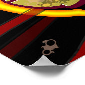 グラフィティ、漫画、スーパーヒーロー ポスター (角)