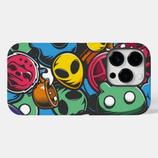 グラフィティ Case-Mate iPhoneケース (裏面 (横))